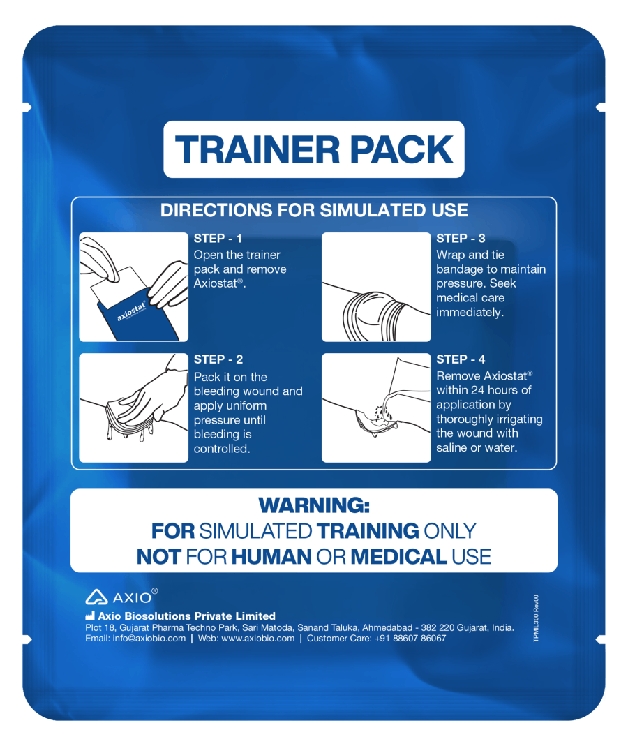 Axiostat Trainer Pack - back